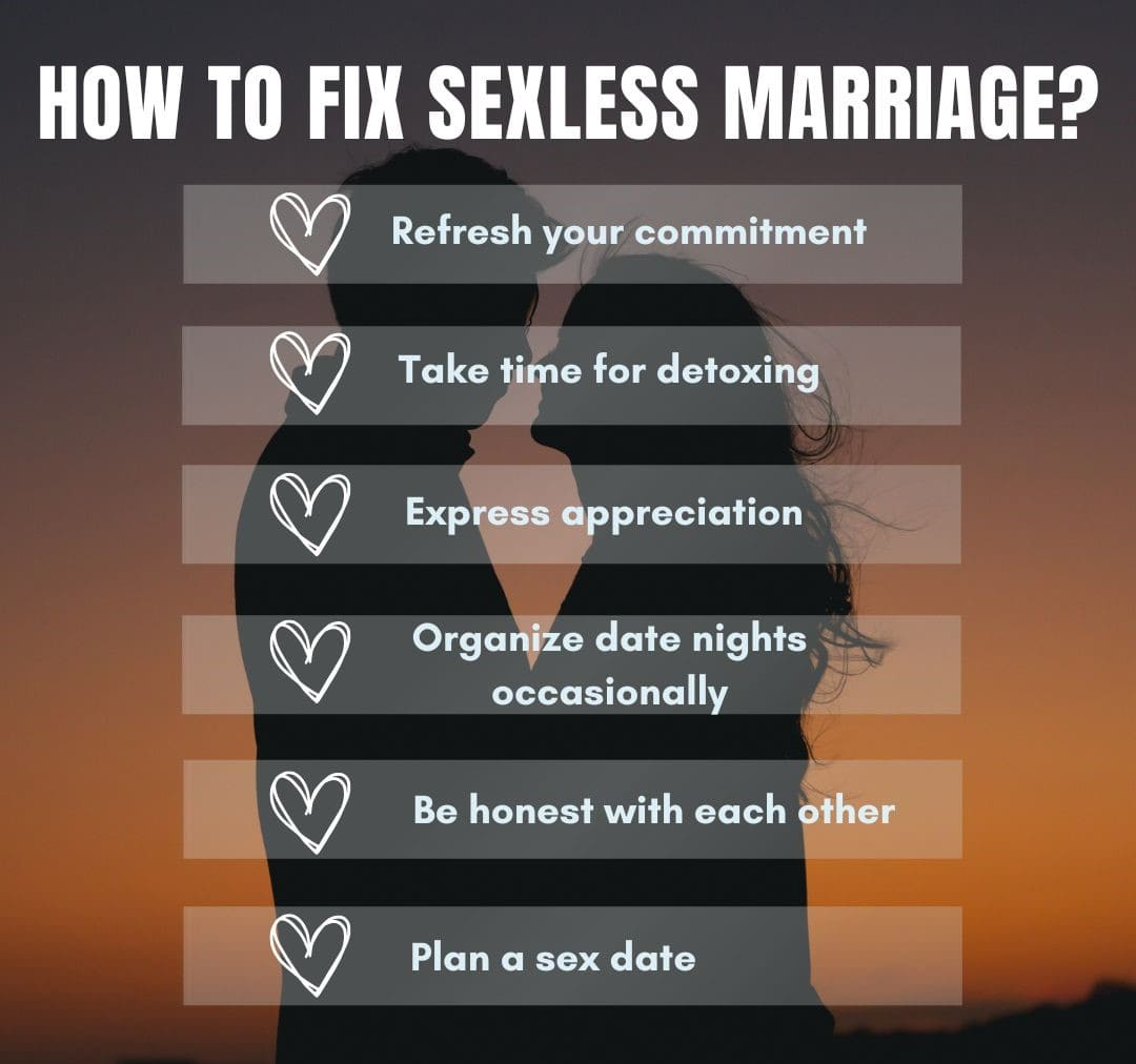 tips on How to Fix Sexless Marriage