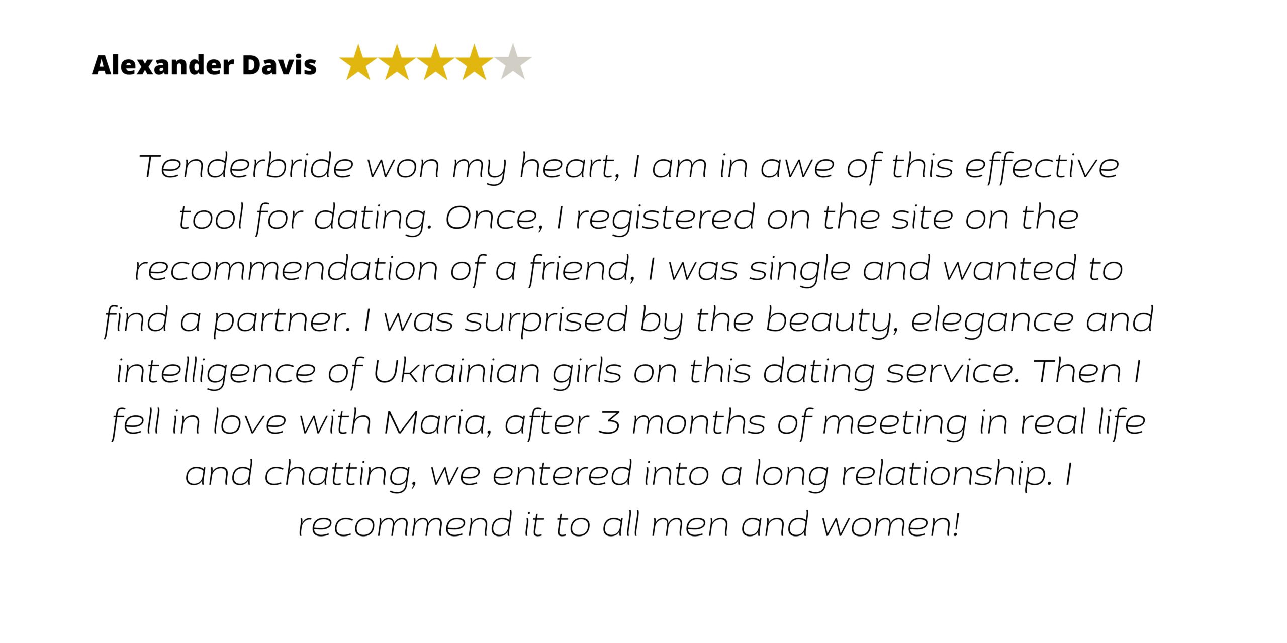 Tenderbride opinion