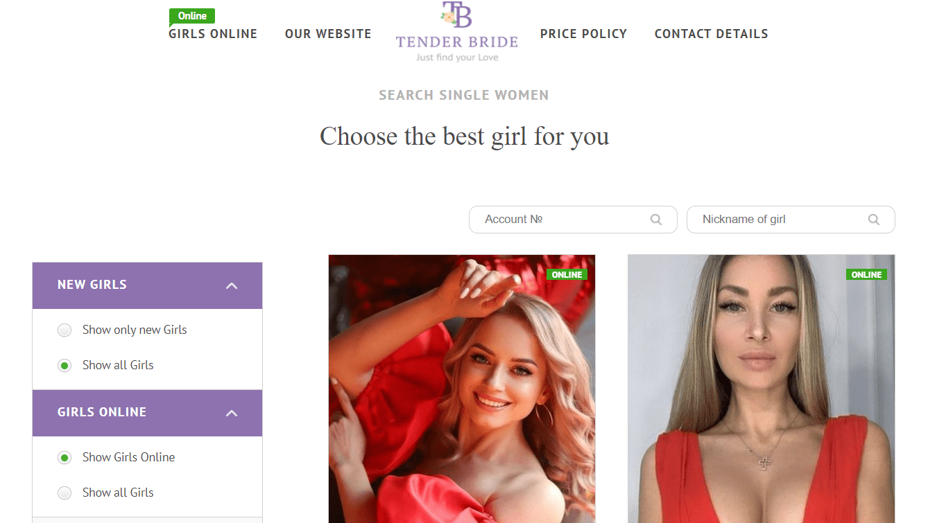 Tenderbride.com
