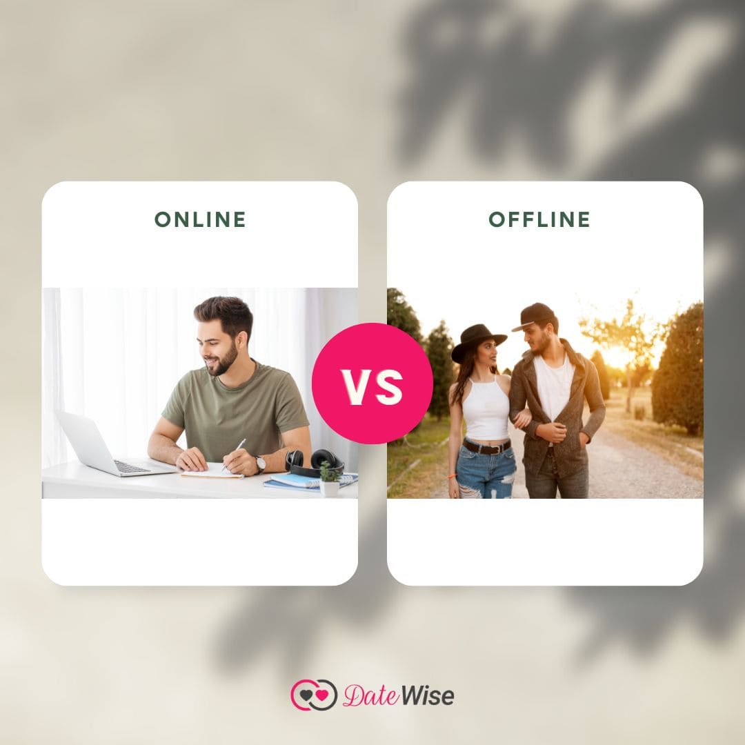 online dating vs offloie